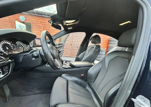 BMW Seria 5 cena 129150 przebieg: 122000, rok produkcji 2018 z Kisielice małe 742